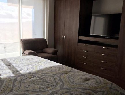 DEPARTAMENTO DE LUJO AMUEBLADO EN RENTA EN TORRE VISTA HERMOSA $27,500 + mtto