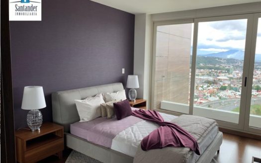 Departamento de lujo en renta en Torre Vista Hermosa $28,500 + mtto