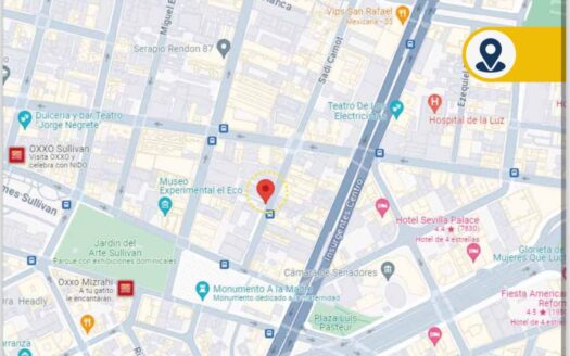 TERRENO EN VENTA EN LA COL. SAN RAFAEL, CDMX $18,000,000