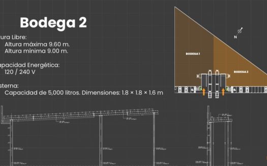 2 NAVES INDUSTRIALES EN RENTA CD INDUSTRIAL $104 + IVA x m2 C/U