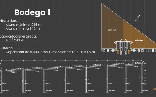 2 NAVES INDUSTRIALES EN RENTA CD INDUSTRIAL $104 + IVA x m2 C/U
