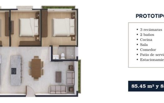 Preventa Departamentos en Pátzcuaro desde $1,685,000