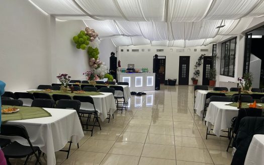Salón de Eventos con Casa en Renta – Puerto de Buena Vista $60,000