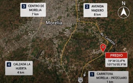 Bodega Industrial 1,500 m² en Av. Cointzio